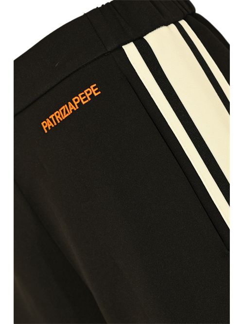 Pantaloni Jogger Racing ampi con banda laterale a contrasto Patrizia Pepe | 2P1716 A664K103